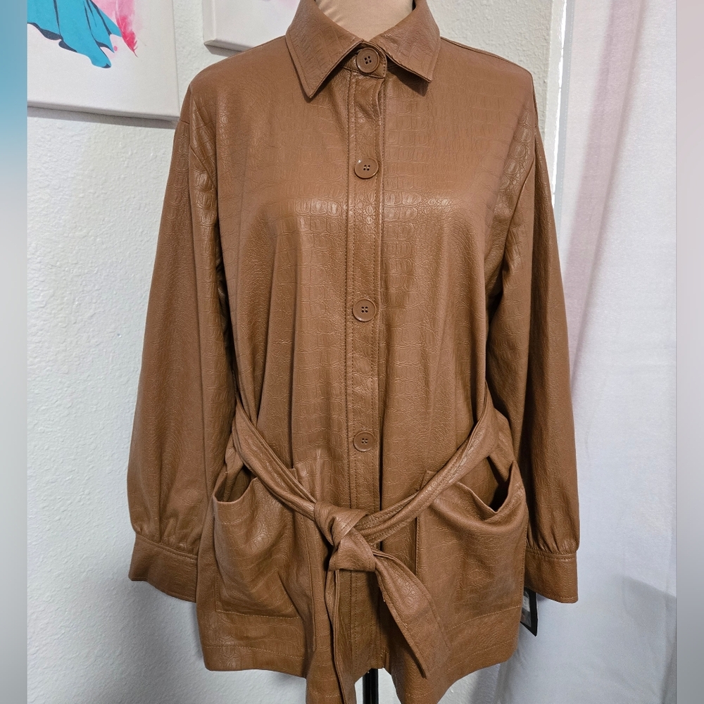 Marc New York faux leather jacket